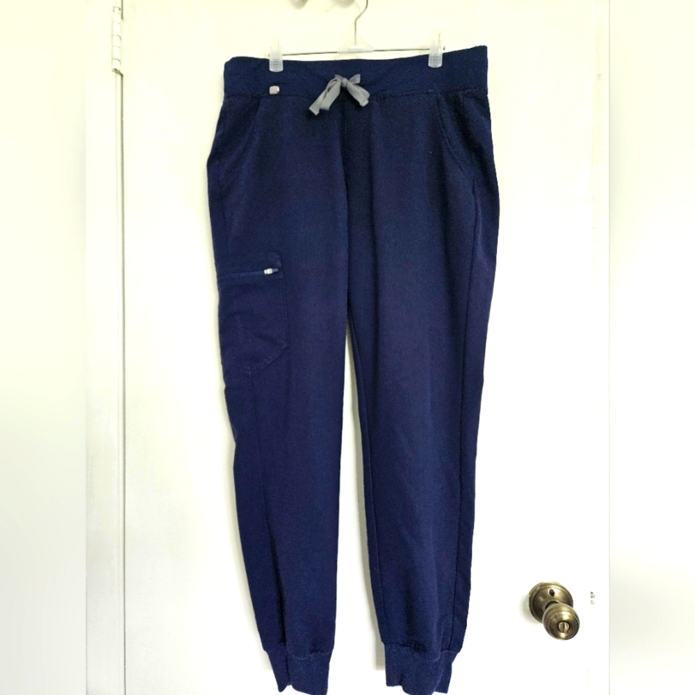 FIGS Women's Jogger Scrub Pants Size M Color Navy